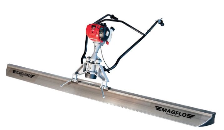 Wyco WS621505 gas power screed with 10' Magflo screed bar