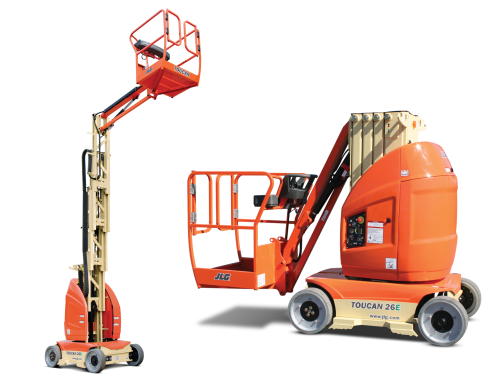 The New JLG Toucan 26E Boom Lifts Have Arrived