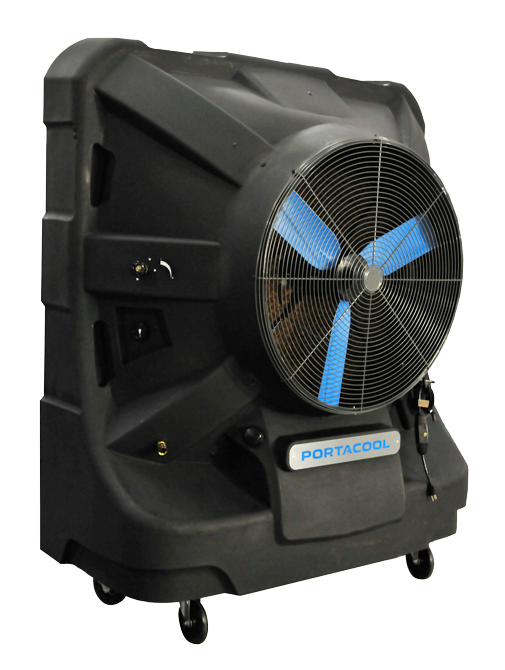 Portacool Jetstream 240 Watercooled fan rental for air handling and cooling